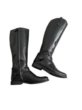 Tory Burch Colton Galleon black leather boots - 8